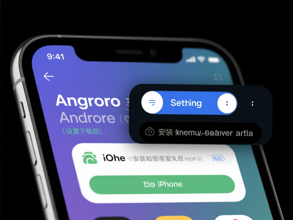 在下载完成后，如果是Android设备，需要前往“